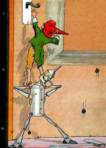 The Tin Woodman of Oz Illustration
