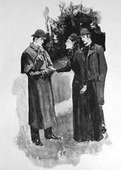 Adventures of Sherlock Holmes Illustration