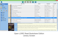 Open LORE™ Read Bookshare Edition