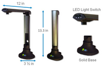 Load image into Gallery viewer, Document camera comparable to Qomo, Lumens, Elmo, and iOCHOW cameras for teachers.