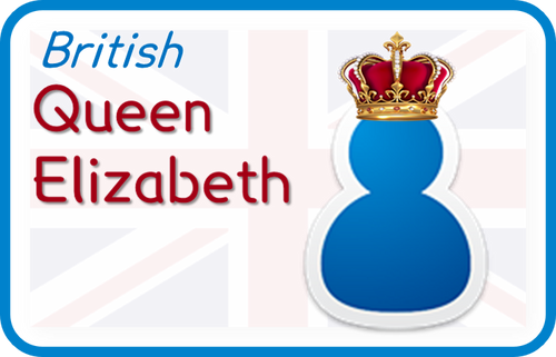 Queen Elizabeth (British English)